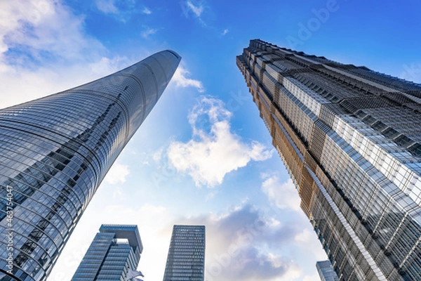 Obraz modern office building in shanghai.