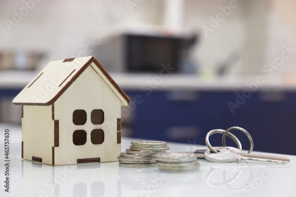 Obraz buying a house