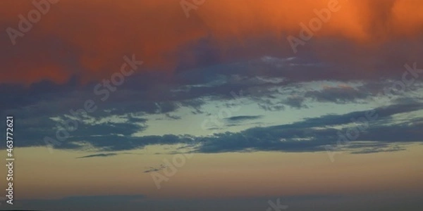 Obraz sunset in the mountains