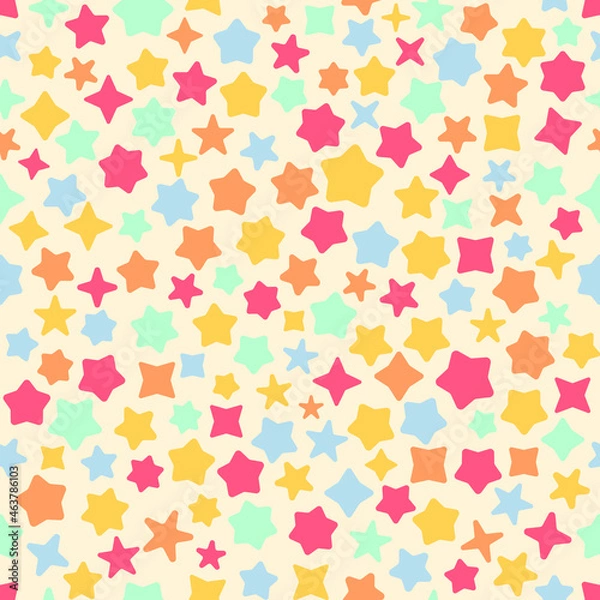 Obraz seamless pattern with stars