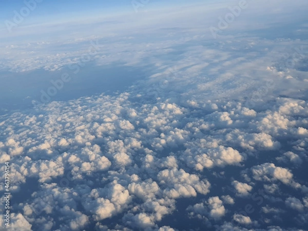 Fototapeta clouds from sky