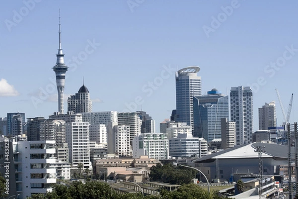 Obraz Auckland City CBD Close Up