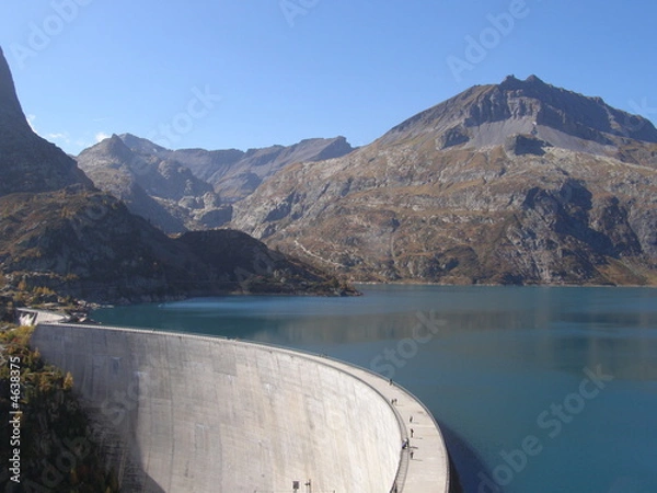 Fototapeta Barrage d'Emosson