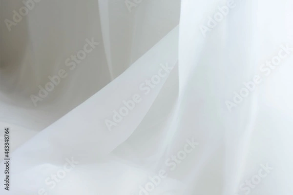 Obraz 窓際のレースのカーテン