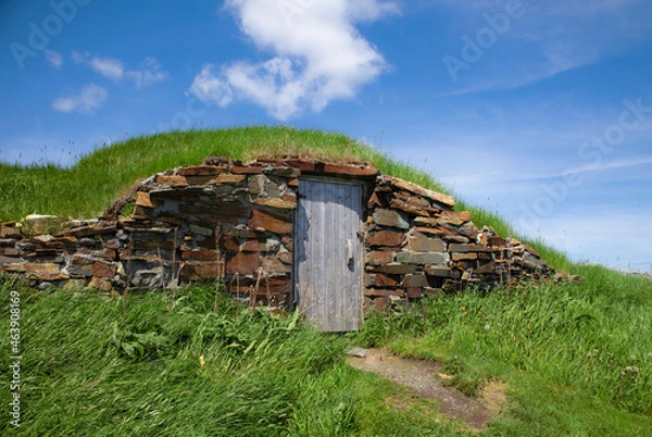 Obraz Historic root cellar in the hillside