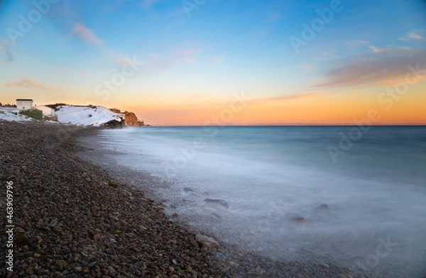Obraz Evening glow on the horizon