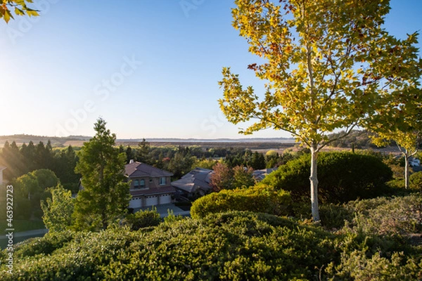 Obraz Folsom Lake at sunset