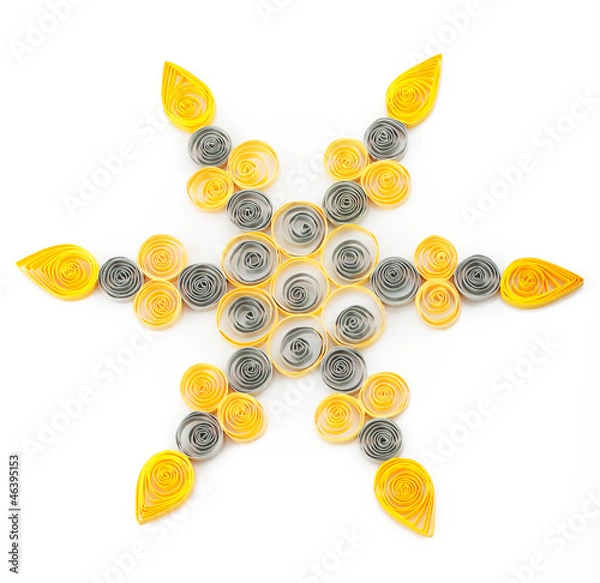 Obraz paper snowflake