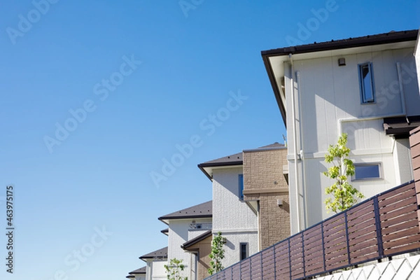 Fototapeta 一戸建て　新興住宅地