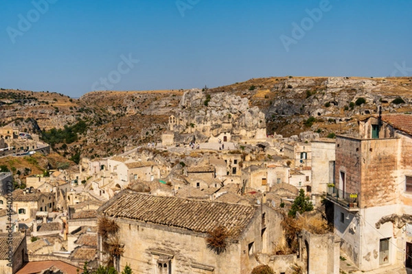 Fototapeta views of the Sassi of Matera, Basilicata, Italy 