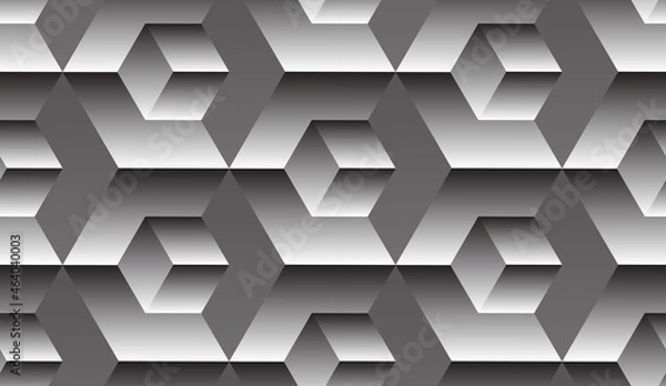 Obraz stairs cubes pointing seamless silver