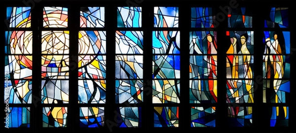 Obraz Witraż