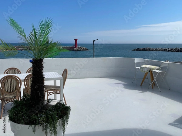 Obraz cafe on the beach