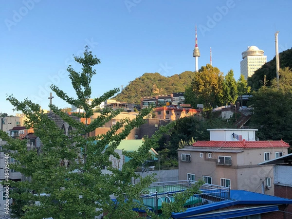 Obraz seoul tower view