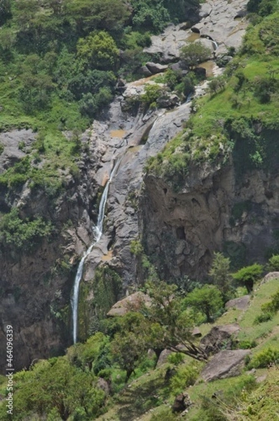 Obraz waterfall in the mountains