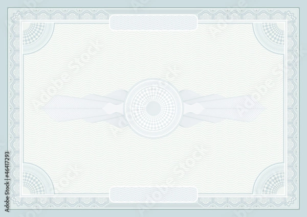 Fototapeta certificate background