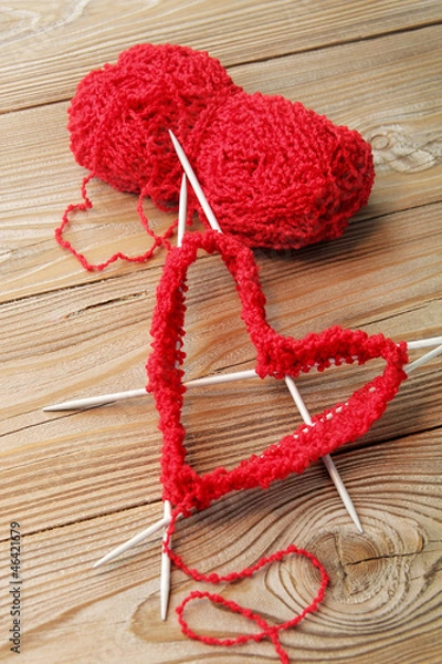 Obraz Everyone loves knitting