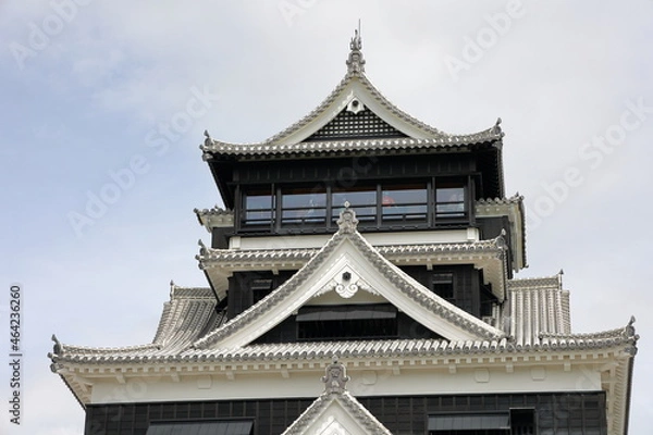 Fototapeta 熊本城　熊本　日本