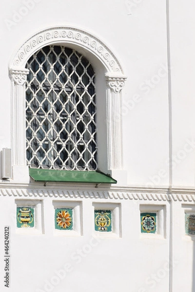 Obraz window in the wall and tiles