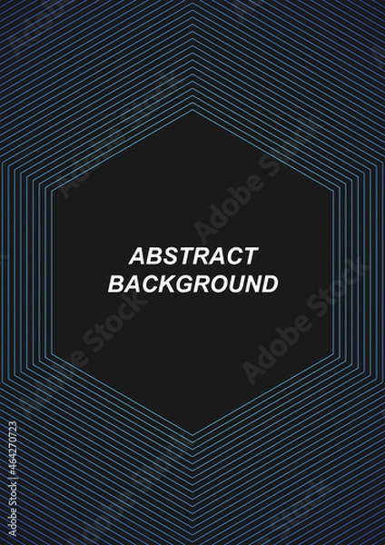 Fototapeta abstract polygonal background. grey and blue color combination. editable background - portrait background