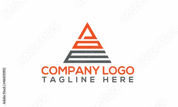 Obraz AOE Initial Logo Logo Design