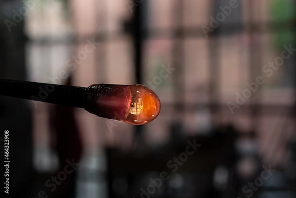 Fototapeta dmuchanie szkła