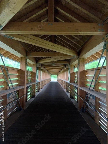 Obraz old abandoned warehouse