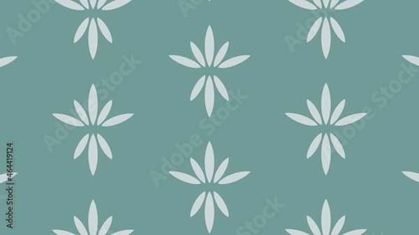 Fototapeta エレガントデザイン　ブルーグリーン