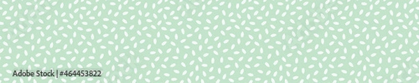 Fototapeta Blue seamless pattern with white feathers
