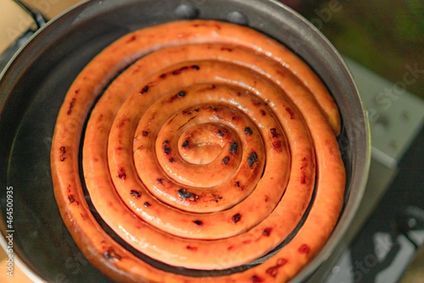 Obraz ぐるぐるソーセージ