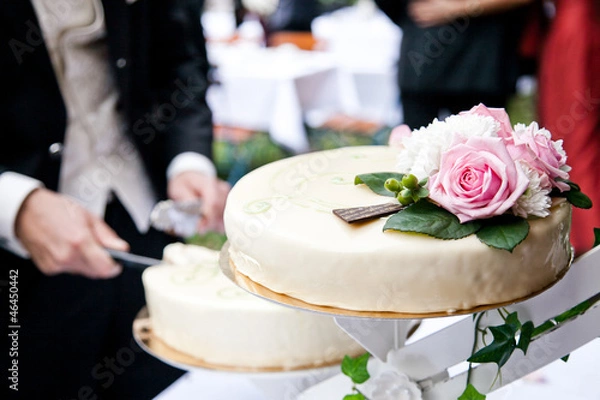 Obraz Hochzeitstorte