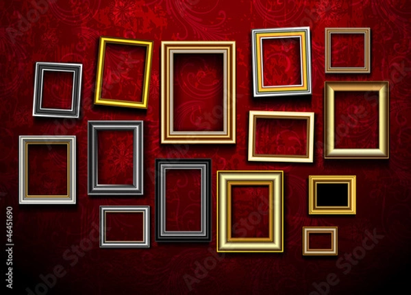 Fototapeta Picture frame vector. Photo art gallery.Picture frame vector. Ph