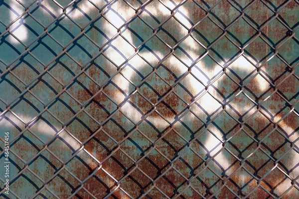 Fototapeta person behind bars