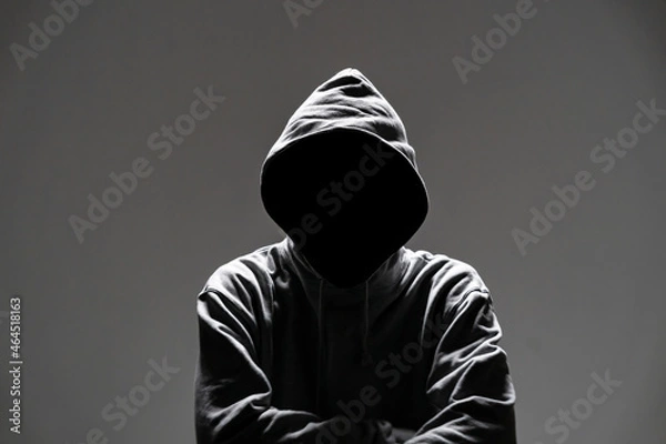 Fototapeta ハッカー・犯罪・男