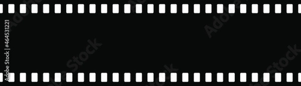 Fototapeta Film strip texture, abstract vector background. EPS 10