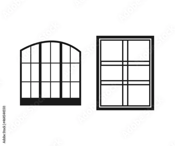 Fototapeta Windows, Casement, Window Frame, Windows Clipart, Windows Silhouette, Windows Vector, Files for Cricut, Vector,