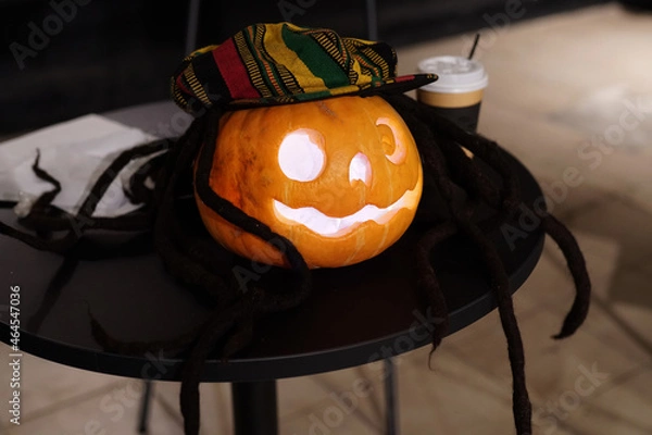 Obraz halloween pumpkin lantern