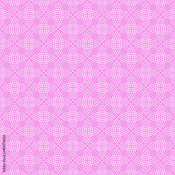 Obraz Geometric lace pattern in pastel colors. Vector seamless background for textile, wallpapers, print, gift wrap and scrapbooking.