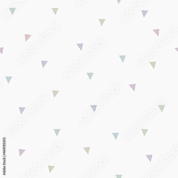 Fototapeta Color seamless Triangle pattern. `vector illustration.
