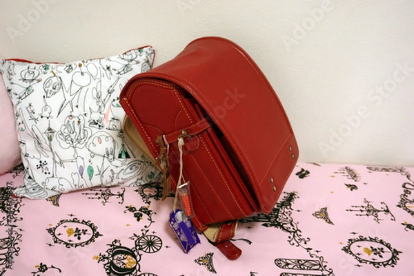 Obraz 赤いランドセル