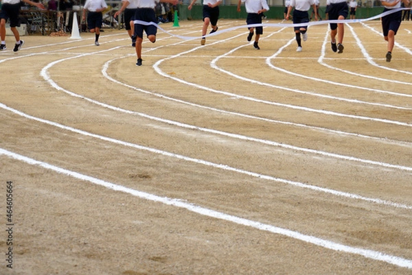 Obraz 運動会のリレー