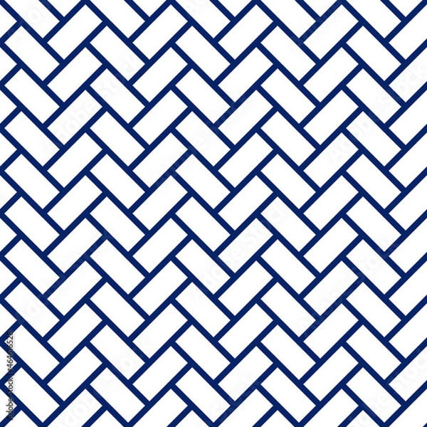 Obraz 網代文様　パターンスウォッチ　