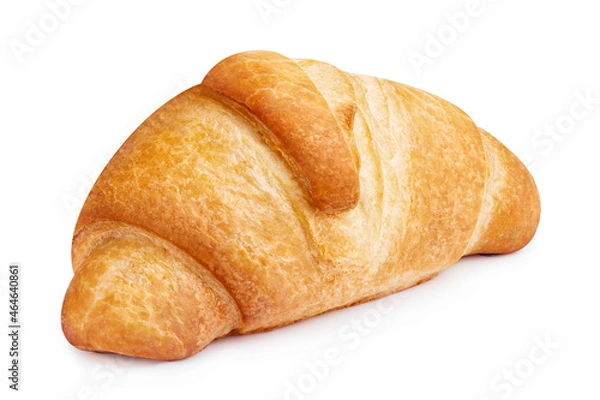 Obraz Tasty croissant, isolated on white background