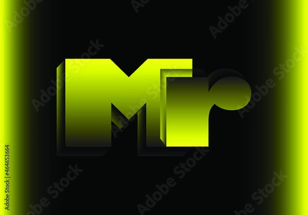 Obraz background with yellow and black 