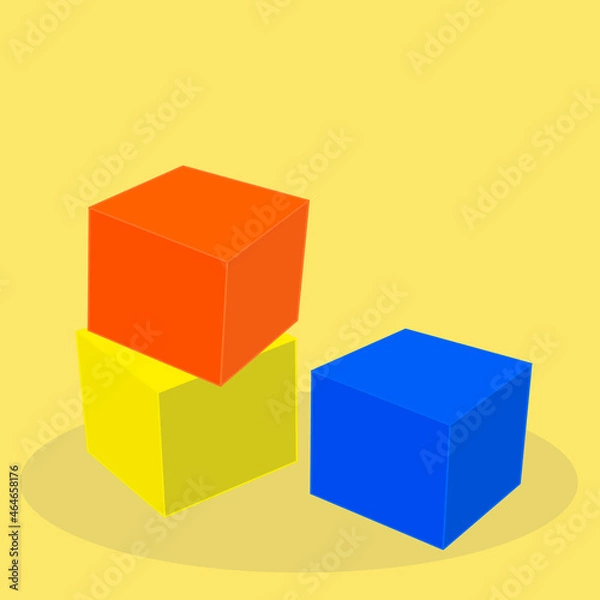 Fototapeta cubes 