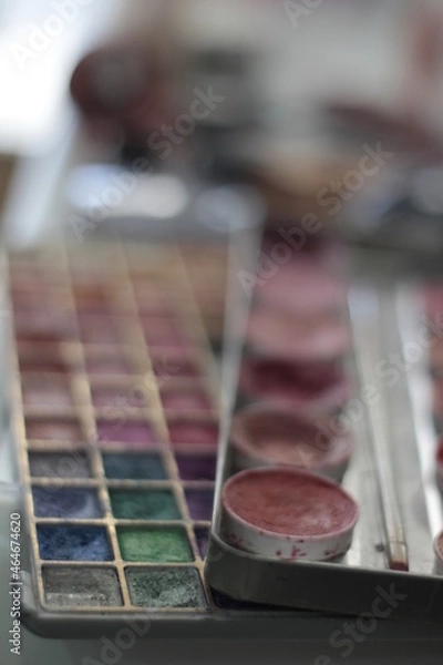 Obraz make up palette