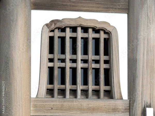 Fototapeta 寺の窓