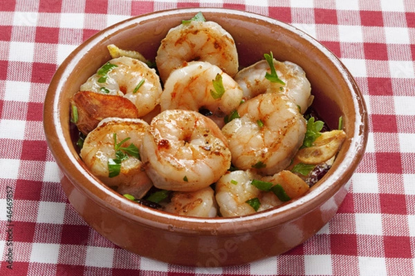 Obraz Tapas Garnelen