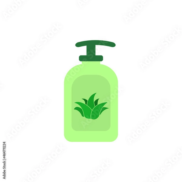 Obraz Skin care, natural lotion, face or hand cream or soap vector icon