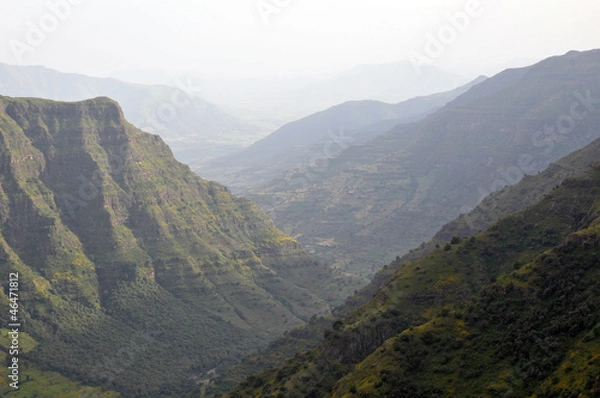 Fototapeta Simien mountain park
